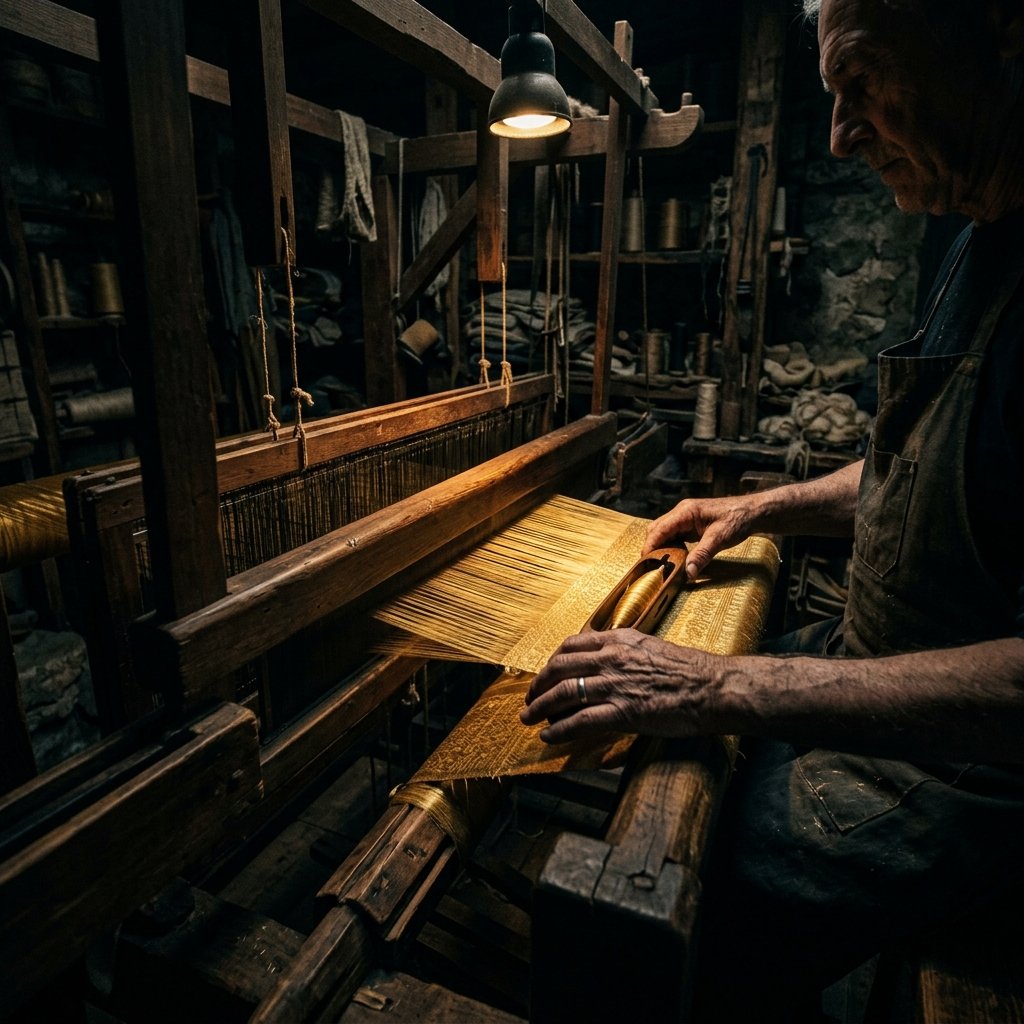 Master Weaver at work
